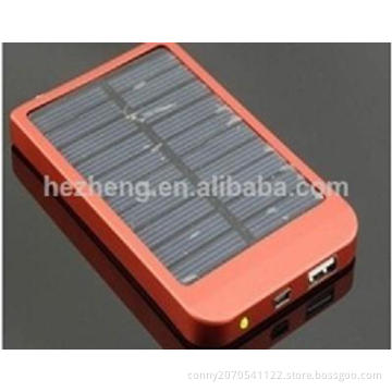 	Solar power bank 3500mAH polymer Lithium External battery